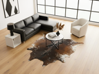 Luxury Tricolor Cowhide in Unique Design for Home Décor