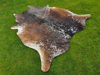 Luxury Tricolor Cowhide in Unique Design for Home Décor