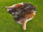Luxury Tricolor Cowhide in Unique Design for Home Décor