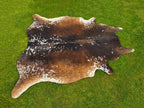 Luxury Tricolor Cowhide in Unique Design for Home Décor