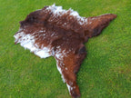 Exclusive Brown and White Goatskin Pelt