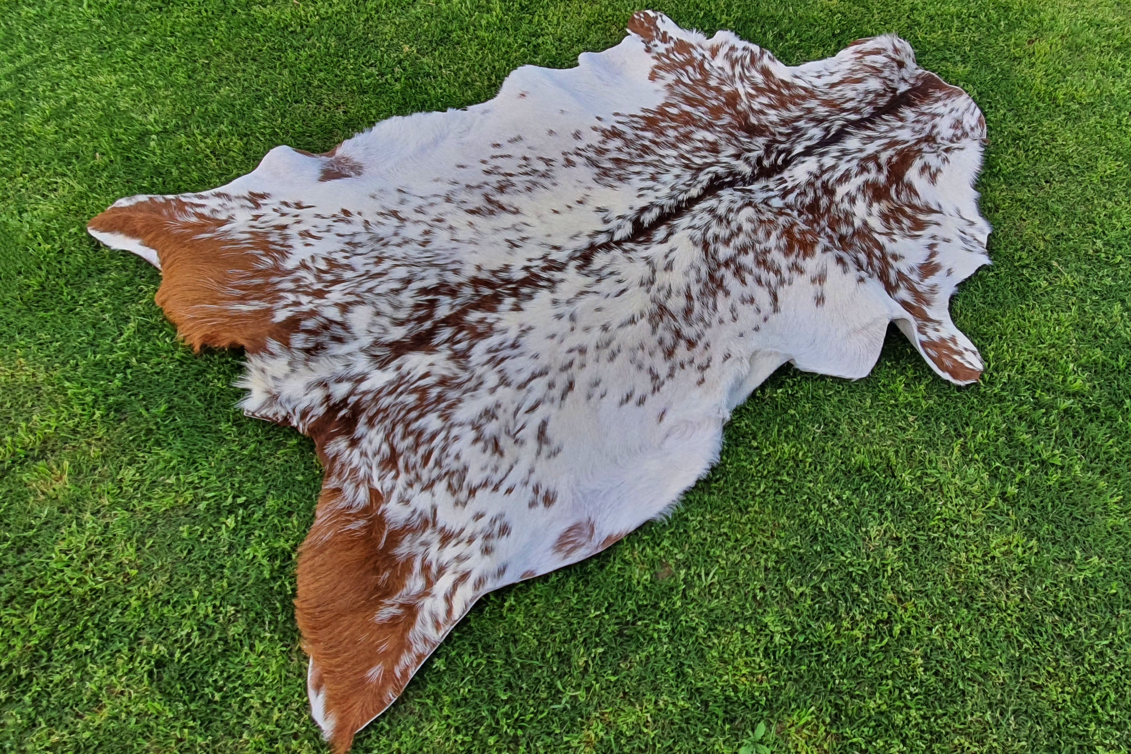 Exclusive Spotted Goatskin Throw Rug