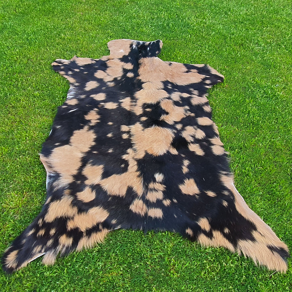 Luxury Unique Print Goatskin Rug