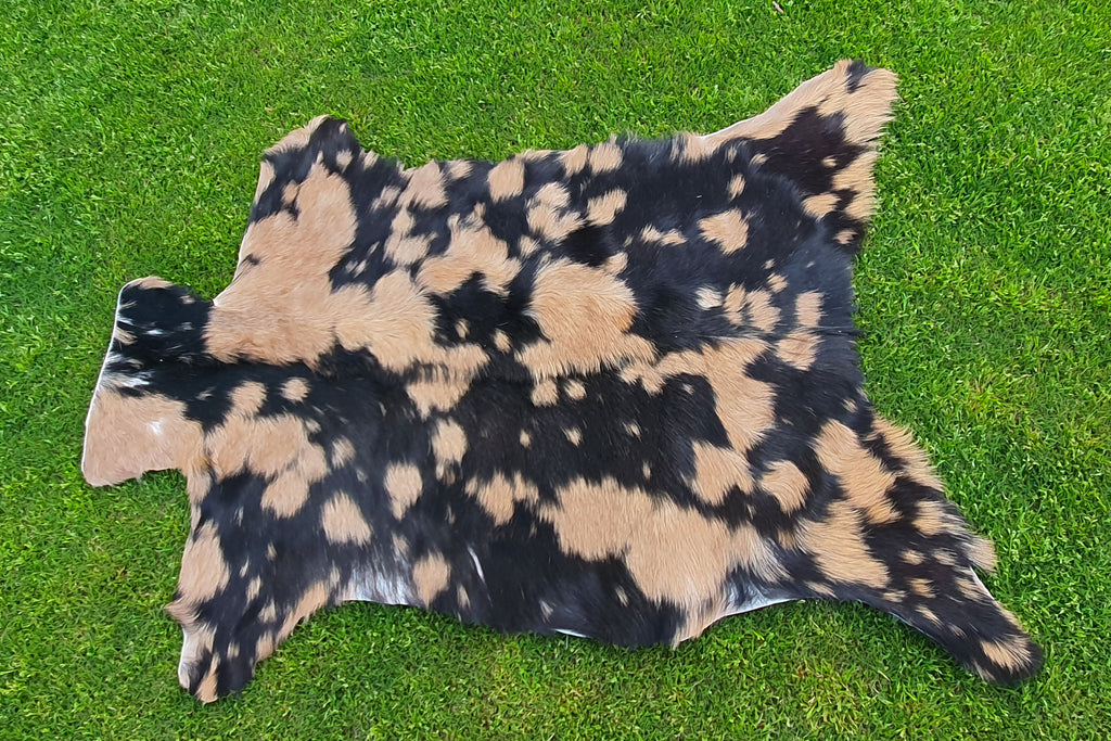 Luxury Unique Print Goatskin Rug