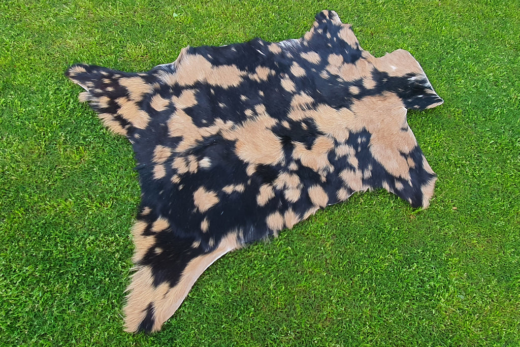 Luxury Unique Print Goatskin Rug