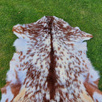 Spotted Goatskin Throw Rug