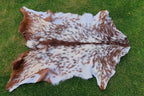 Spotted Goatskin Throw Rug