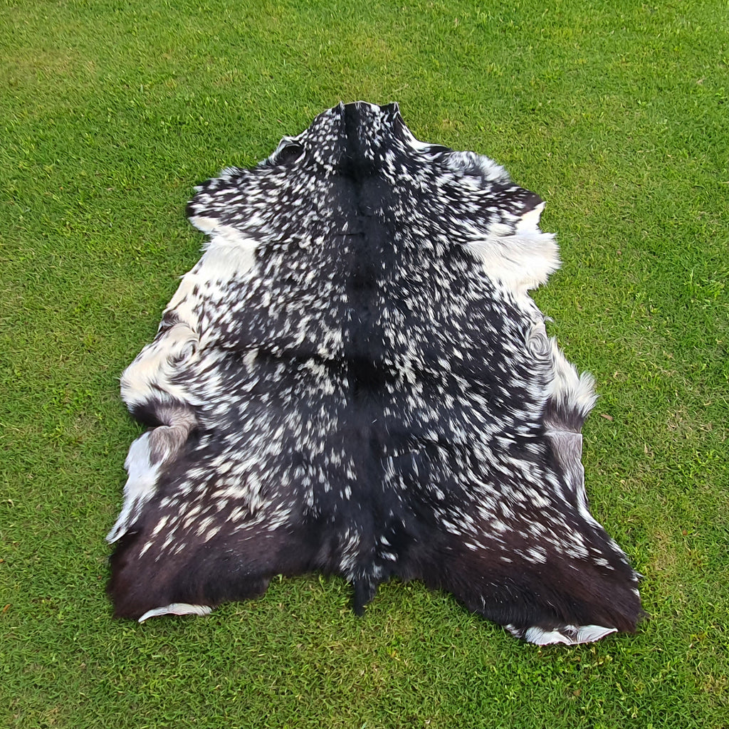 Luxury Spotted Goatskin Rug