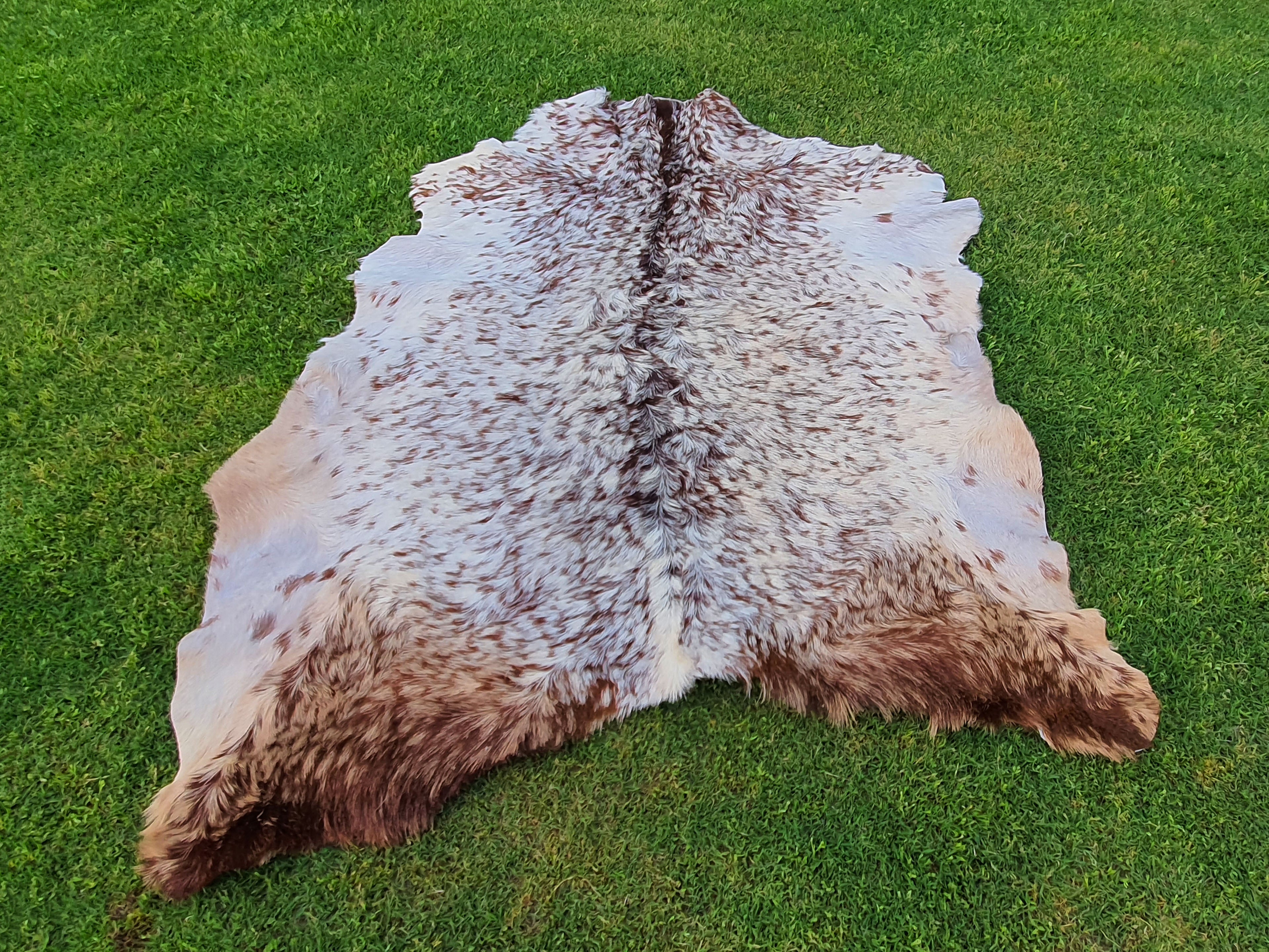 Goat Skin Leather Rugs Style 10