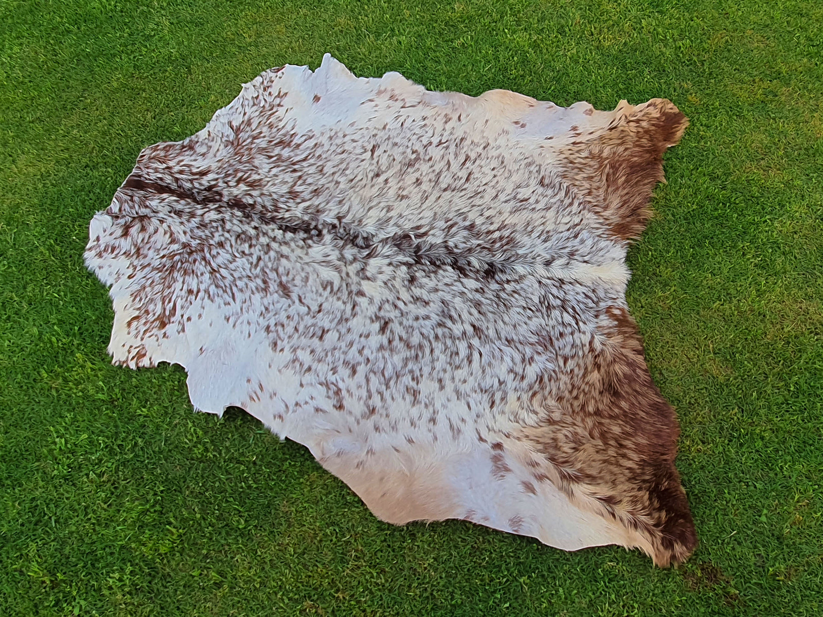 Goat Skin Leather Rugs Style 10