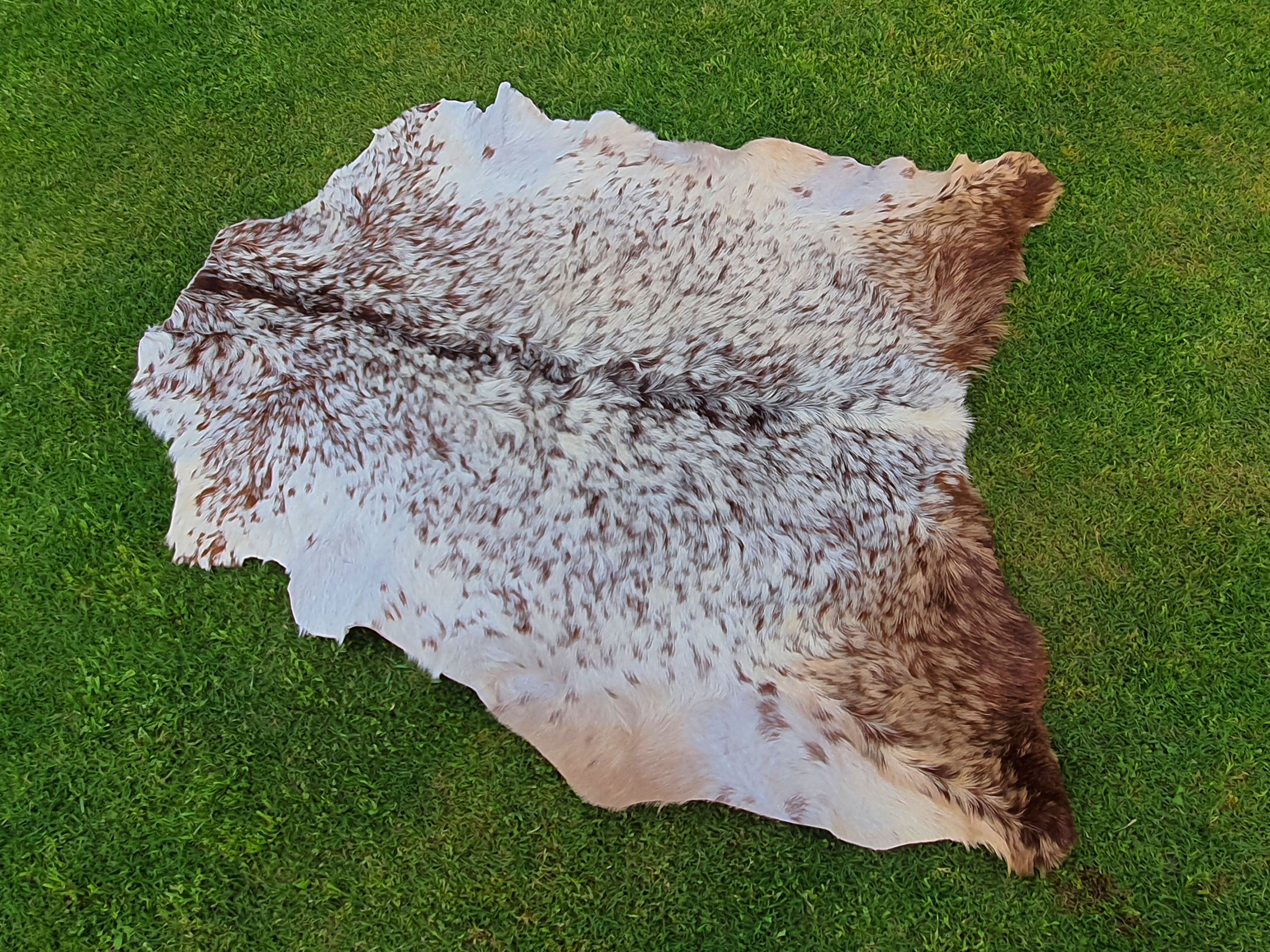 Goat Skin Leather Rugs Style 10
