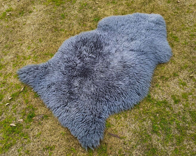 Exclusive Grey Sheepskin Fur