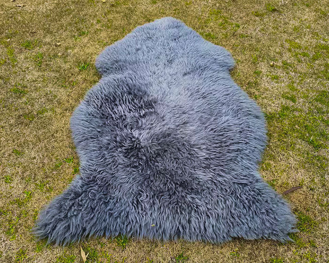 Exclusive Grey Sheepskin Fur