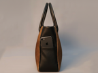 Cowhide Tote Bag - Brindle Cowhide