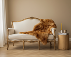 Luxury Sheepskin Rug – Brown Tipped