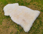 Sheepskin Rug in Natural White