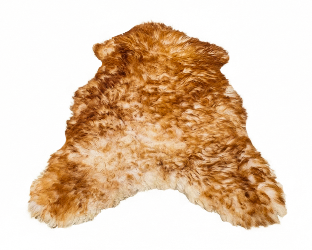 Exotic Sheepskin Rug – Brown Tipped