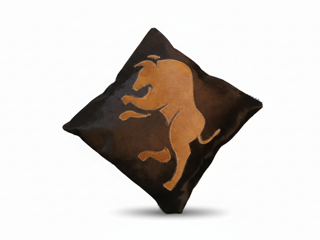 Cowhide Cushion Covers - Pillow Covers - Set of 2
