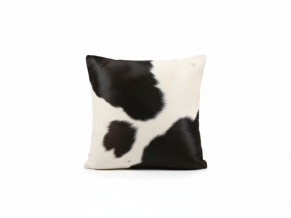 Cowhide Cushion Covers - Pillow Covers - Set of 2
