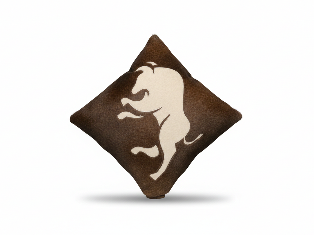 Cowhide Cushion Covers - Pillow Covers - Set of 2