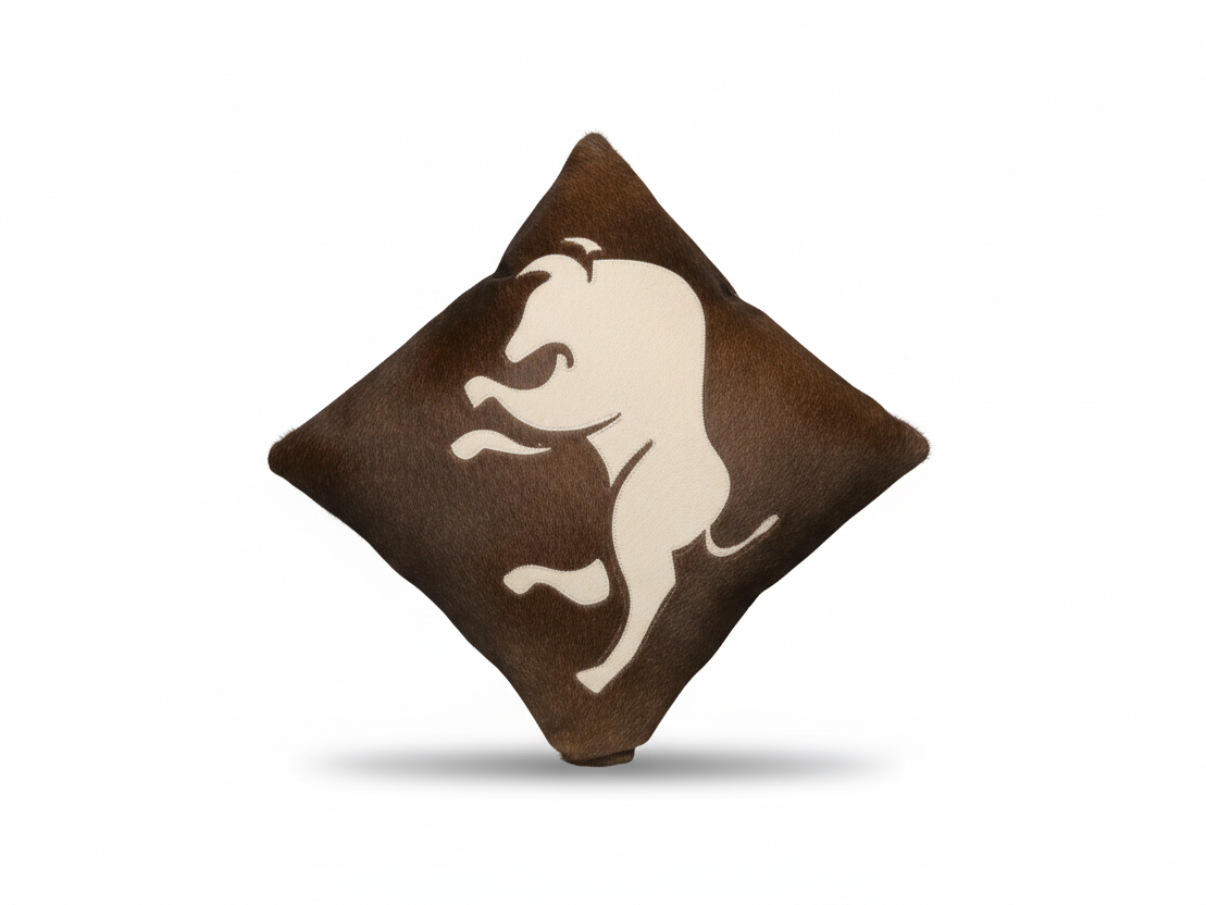 Cowhide Cushion Covers - Pillow Covers - Set of 2