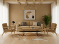 Tan And White Cowhide Rugs Style 04