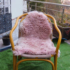 Exclusive Pink Shade Real Sheepskin Rugs