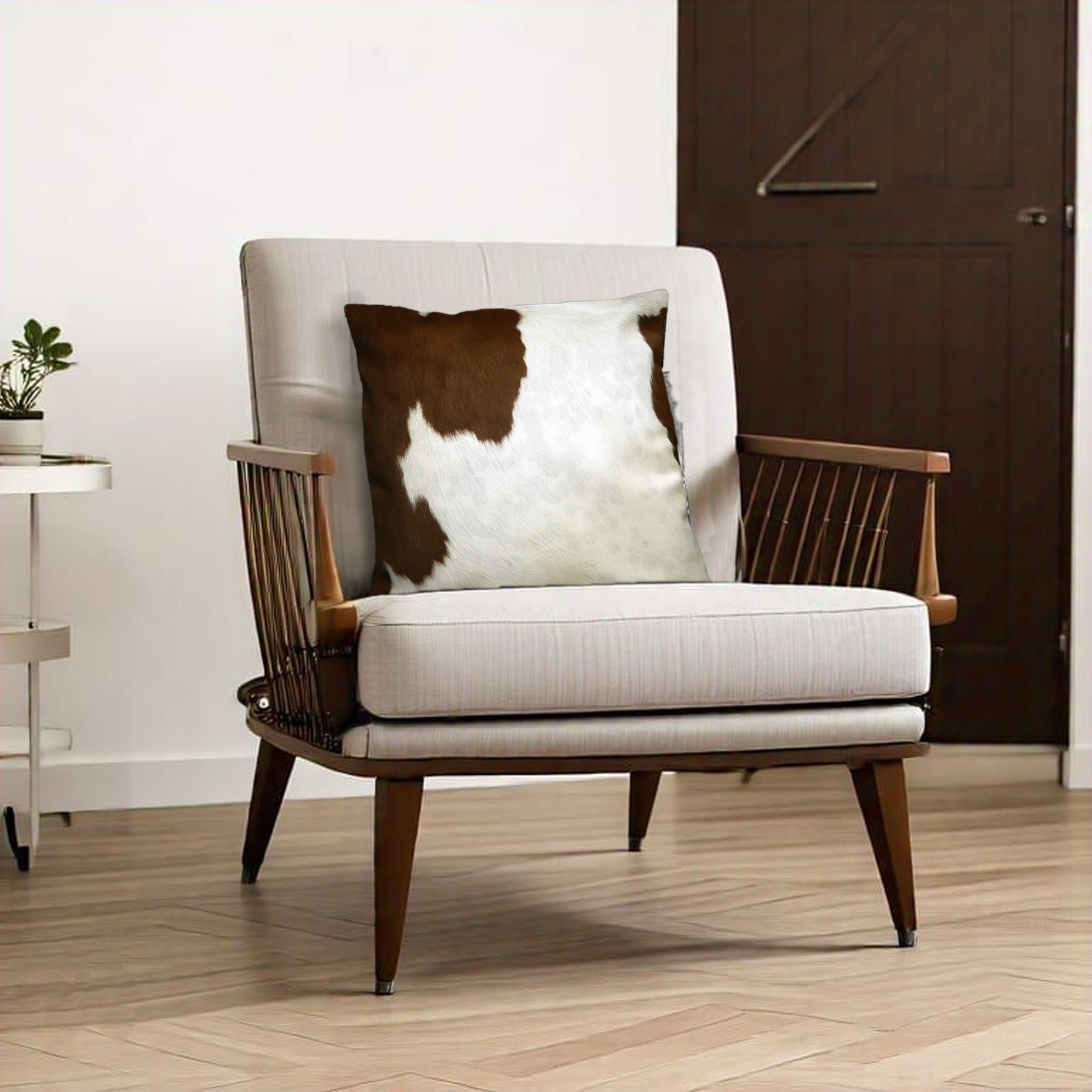 Cowhide Cushion Covers - Pillow Covers - Set of 2
