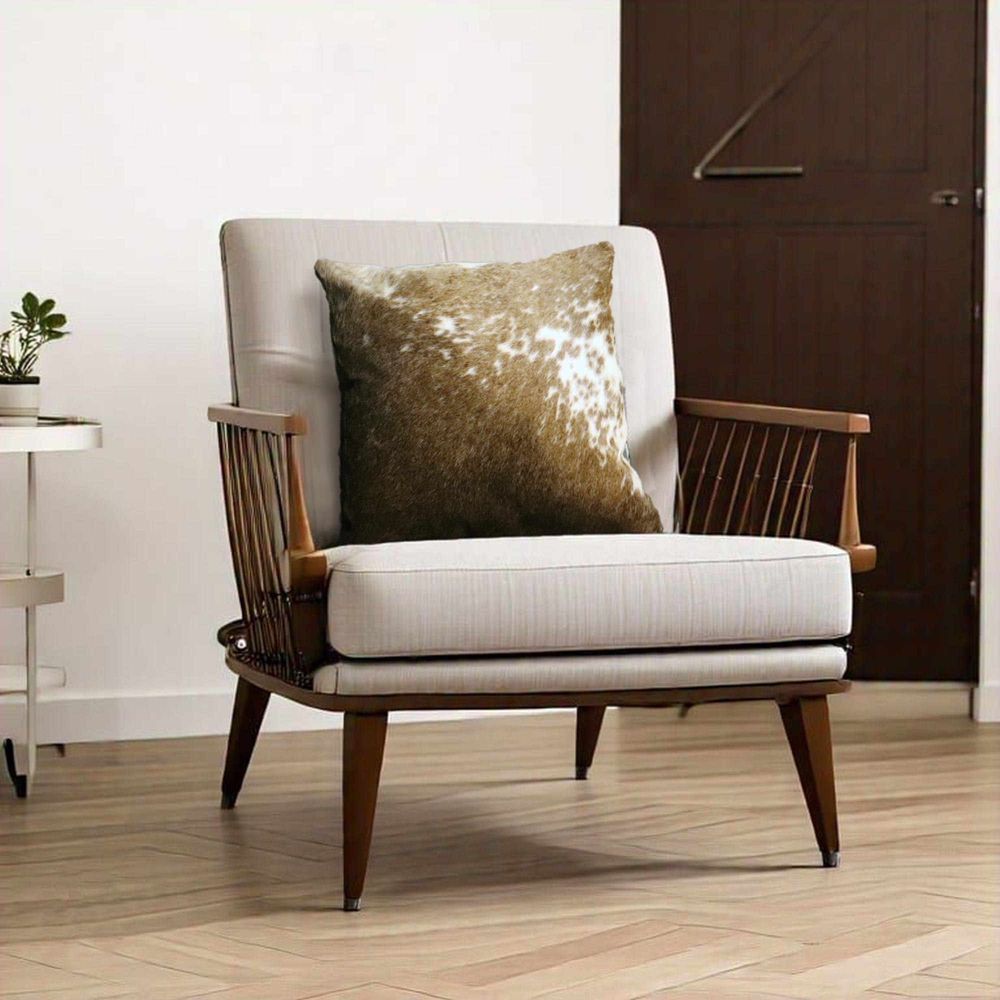 Cowhide Cushion Covers - Pillow Covers - Set of 2