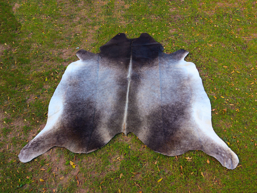 Exclusive Grey Color Cowhide Rug