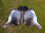 Exclusive Grey Color Cowhide Rug
