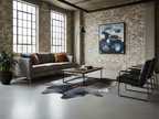 Exclusive Grey Color Cowhide Rug