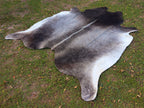 Exclusive Grey Color Cowhide Rug