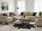 Tricolor Panda Print Cowhide Rug for Home Decor