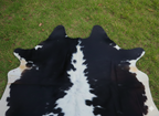 Black and White Exclusive Hereford Cowhide Rug