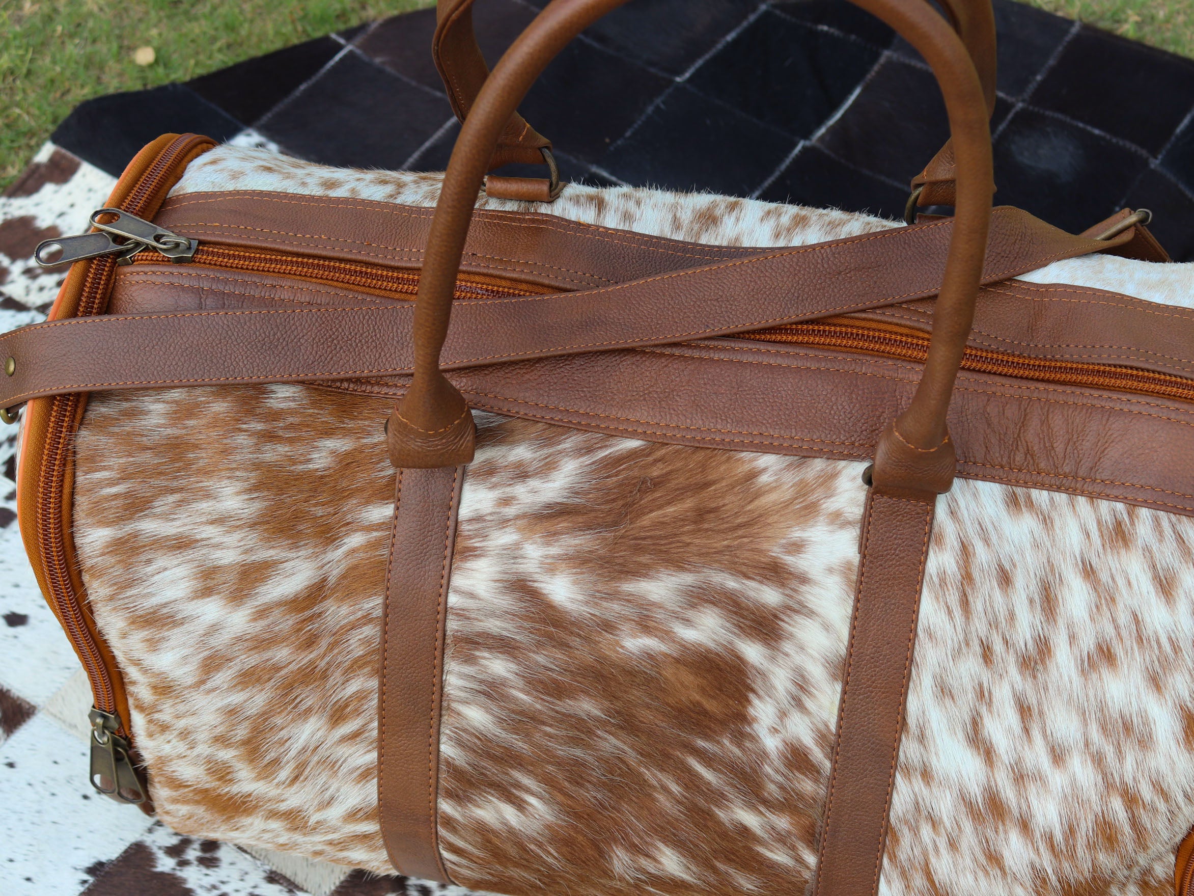 Duffle Leather Bags Style 12