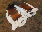Luxury Tricolor Cowhide Area Rug