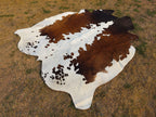 Luxury Tricolor Cowhide Area Rug
